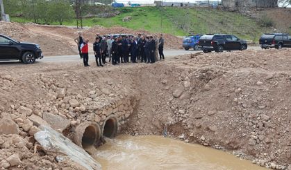 Vali Kızılkaya Sel Bölgelerinde İncelemelerde Bulundu