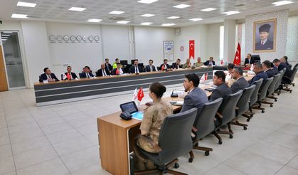 Siirt’te İl Güvenlik ve Asayiş Koordinasyon Toplantısı Gerçekleştirildi