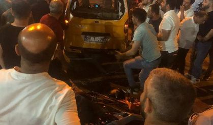 Siirt’te Ticari Taksi ile Motosiklet Çarpıştı: 1 Yaralı