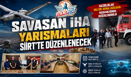 TEKNOFEST Savaşan İHA Yarışması Heyecanı Siirt'te Yaşanacak