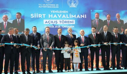 Bakan Uraloğlu: Siirt Havalimanı'nın Yıllık Yolcu Kapasitesini 250 Bine Çıkardık