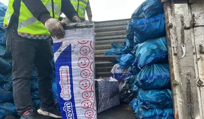 Siirt’te Kömür Çuvallarına Gizlenen 700 Bin TL’lik Kaçak Sigara Yakalandı