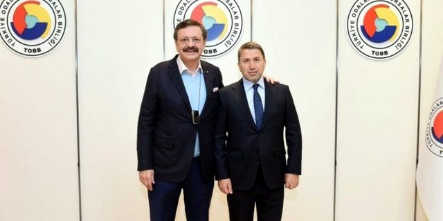 Siirt TSO Başkanı Kuzu, TOBB Başkanı Hisarcıklıoğlu’nu ziyaret etti