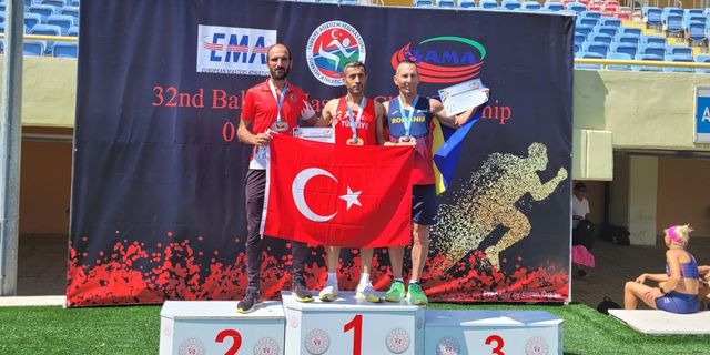 Siirt Belediye sporcusu atletizm alanında birinci oldu