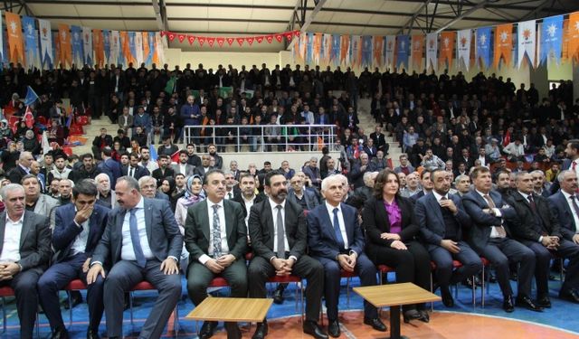 Siirt'te AK Parti'nin milletvekili adayları tanıtıldı