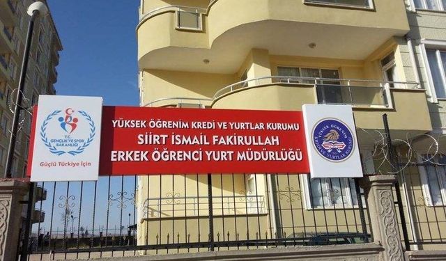 Siirt’te yurt kapasitesi açıklandı