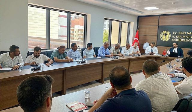 Siirt’te yeni hayvancılık destekleme modeli bilgilendirme toplantısı yapıldı