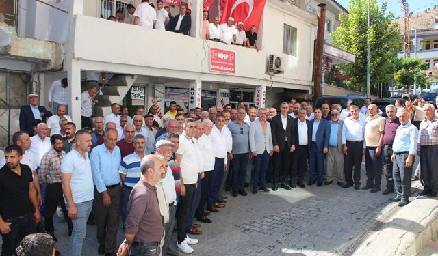 MHP Baykan İlçe Başkanlığı binası açıldı