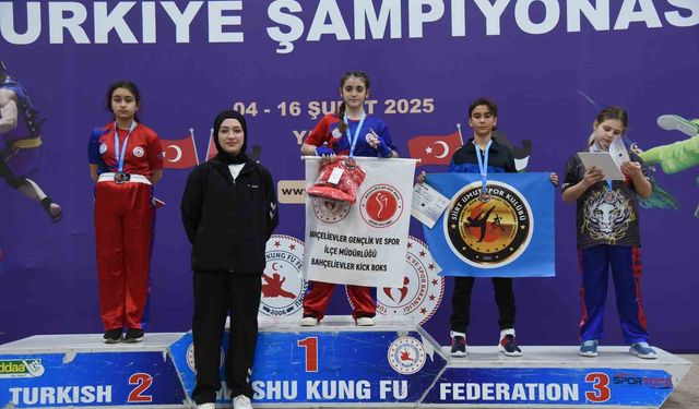 Kurtalanlı sporculardan, Türkiye şampiyonasında 11 madalya