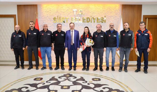 Vali Kızılkaya, deprem haftası kapsamında AFAD heyetini kabul etti