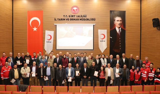 Siirt’te En Fazla Kan Bağışı Yapan Gönüllülere Madalya ve Sertifika Verildi