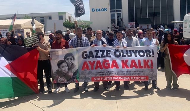 Gazze’ye Destek İçin Bir Araya Geldiler