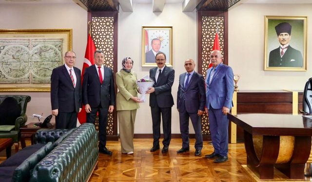 SGK İl Müdürü İlbaş’tan Vali Kızılkaya’ya Ziyaret
