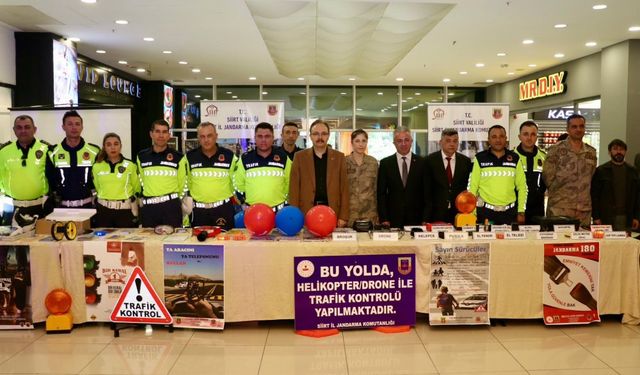Siirt’te Trafik Haftası Farkındalık Etkinliği Düzenlendi