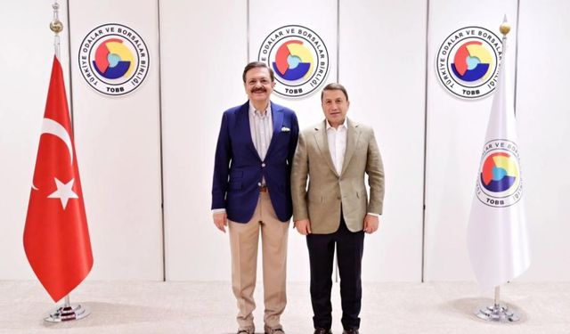 Siirt TSO Başkanı Güven Kuzu’dan TOBB Başkanı Hisarcıklıoğlu’na Ziyaret