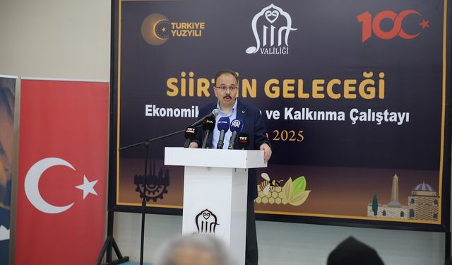 "Siirt'in Geleceği" Çalıştayı Gerçekleştirildi