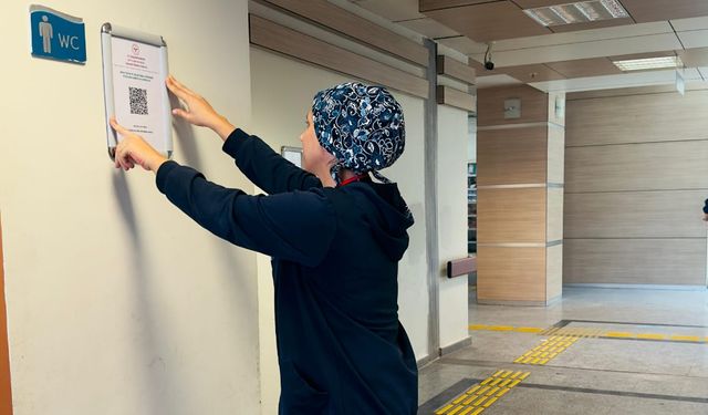 Siirt Eğitim ve Araştırma Hastanesi’nde QR Kodlu Temizlik Takip Sistemi