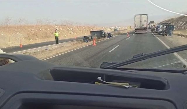 Siirt’te patpat kazası: Sürücü ağır yaralı