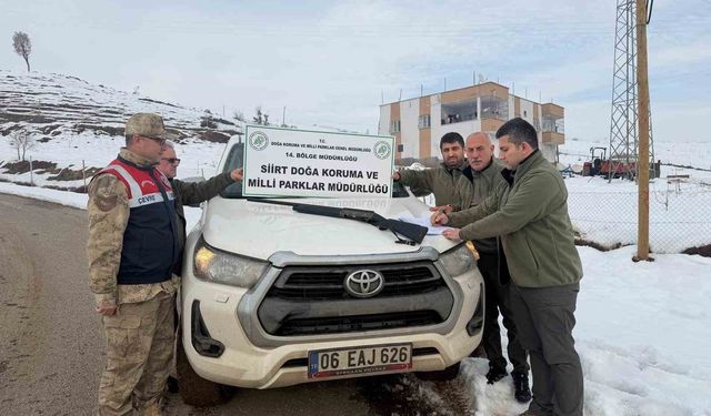 Siirt’te Kaçak Avlanan Şahsa 19 Bin Lira Ceza