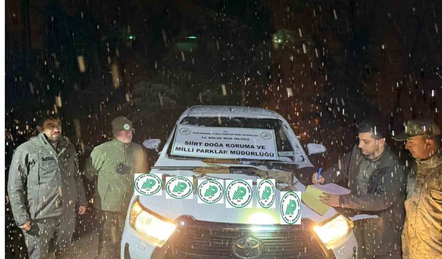 Siirt’te Üç Kaçak Avcıya 68 Bin Lira Ceza