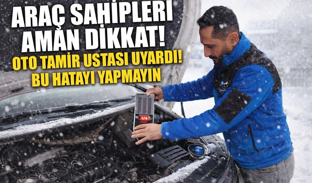 Siirt’te Son Yılların En Yoğun Kar Yağışı! Oto Tamir Ustasından Araç Sahiplerine Hayati Uyarılar