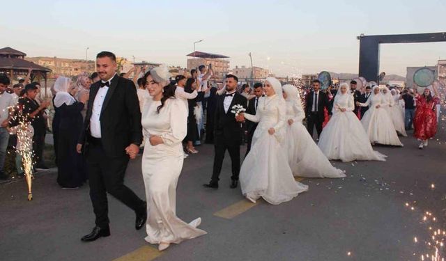 Siirt’te Bin 127 Çift Dünya Evine Girdi