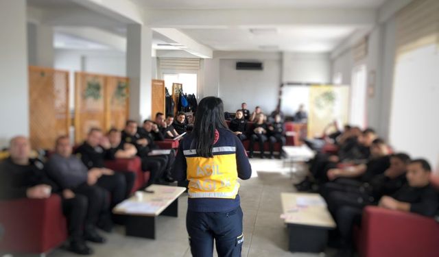 Siirt İl Emniyet Müdürlüğü Personeline Organ Bağışı Eğitimi