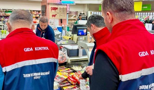 Siirt’te Kurban Bayramı Öncesi Fahiş Fiyat ve Etiket Denetimleri Sürüyor