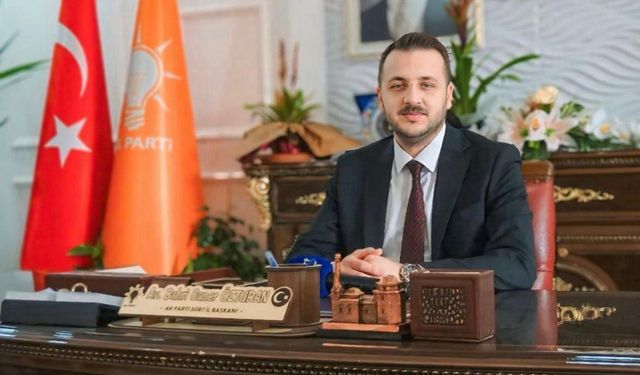 AK Parti Siirt İl Başkanı Av. Bahri Caner Özturan’dan Kurban Bayramı Mesajı