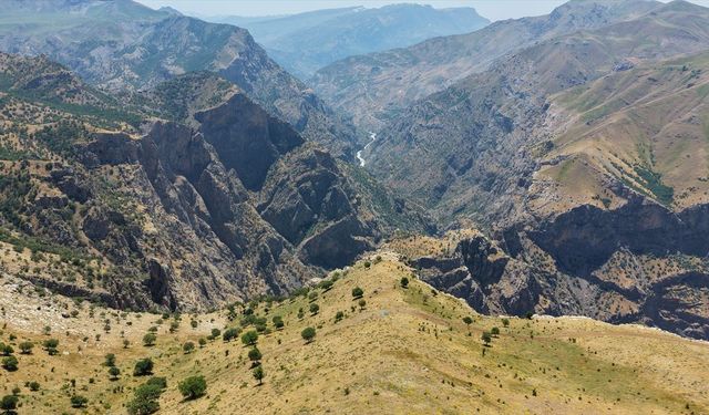 Guharan Yaylası Havadan Görüntülendi