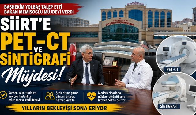 Siirt'te Başhekim Yolbaş'ın İl Dışı Sevkleri Bitirecek Talebine Sağlık Bakanı Memişoğlu'ndan Onay