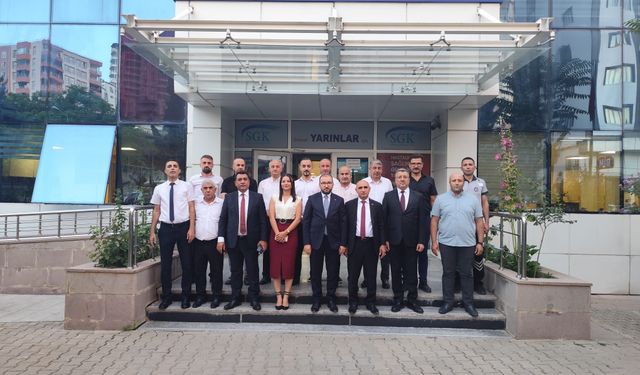 SGK Başkanı Yunus Elitaş, Siirt İl Müdürlüğünü Ziyaret Etti