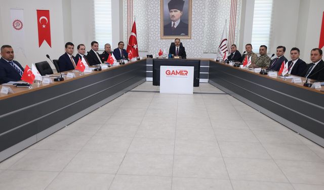 Siirt’te İl Güvenlik ve Asayiş Koordinasyon Toplantısı Yapıldı