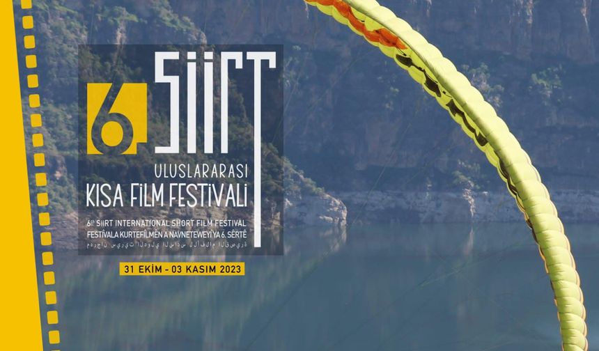 Siirt Uluslararası Kısa Film Festivali başlıyor