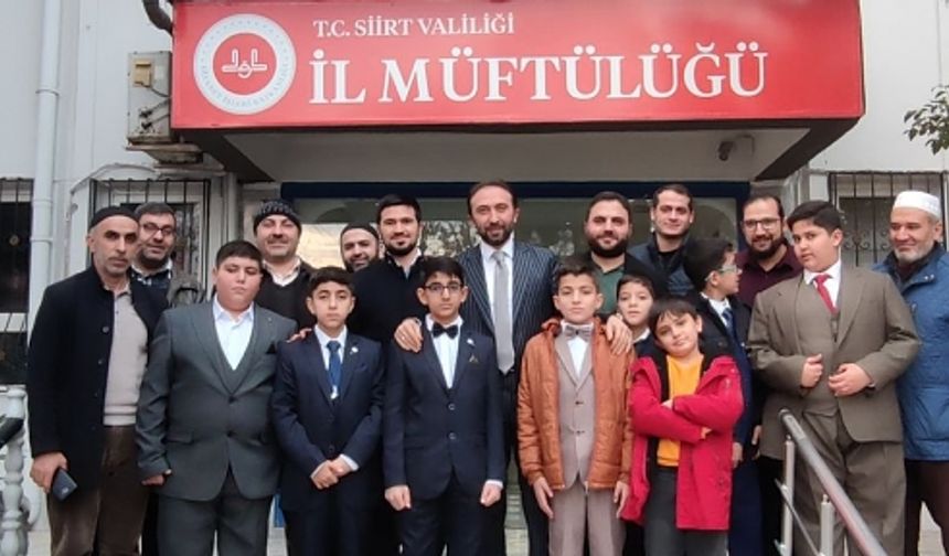 Siirt’te hafızlık tespit sınavları devam ediyor