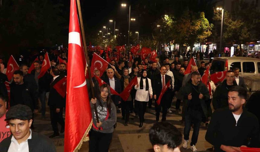 Siirt’te Cumhuriyet Bayramı’nın 101. yılı coşkuyla kutlanıyor