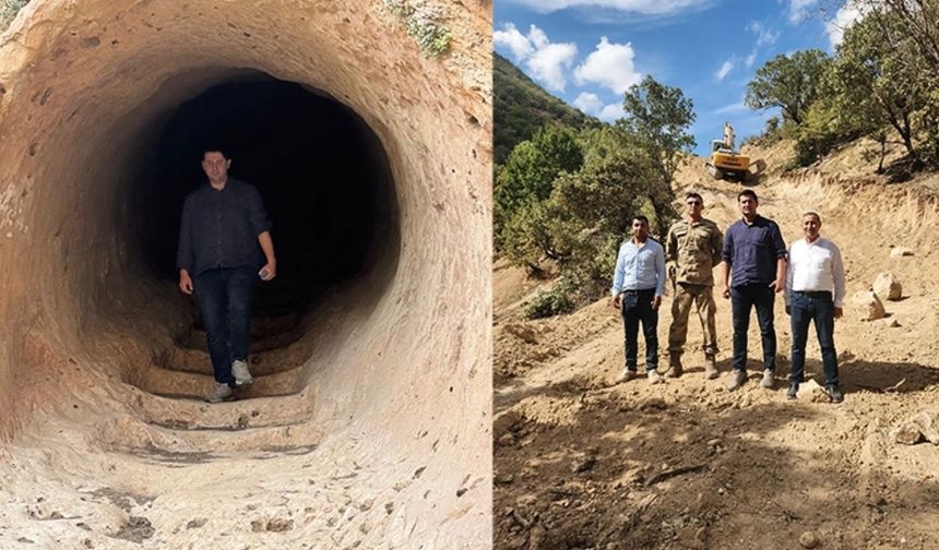 Siirt’in Eruh ilçesindeki tarihi Deliklitaş geçidi yeniden açılıyor