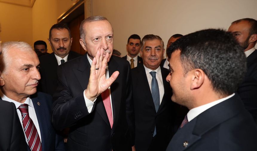 AK Parti Siirt Milletvekili Gül, Cumhurbaşkanı Erdoğan'la buluştu