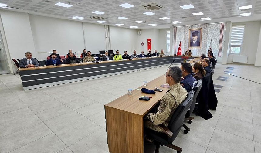 Siirt’te kışa hazırlık çalışmaları masaya yatırıldı