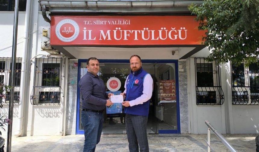 Siirtli Yazardan Filistin’e Destek: Gelirini Bağışladı