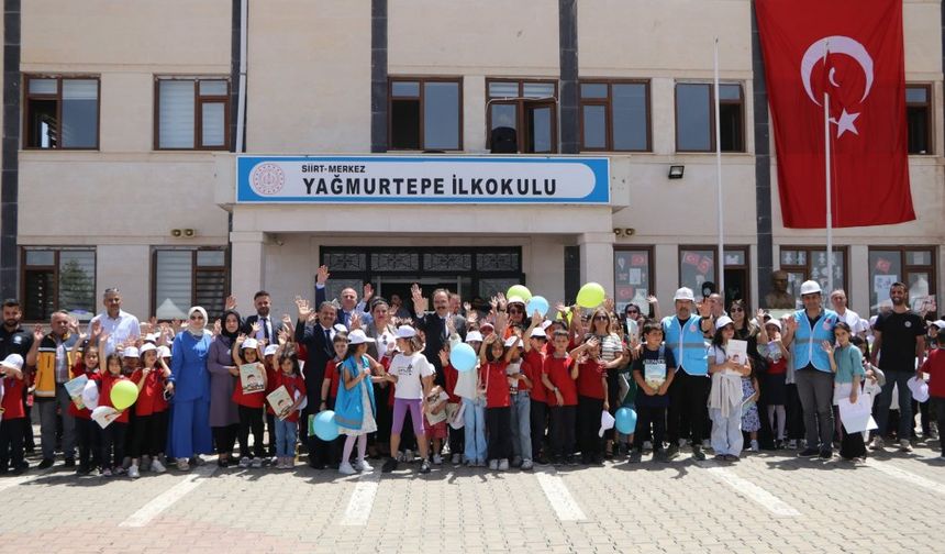 Siirt’te Miniklere Sağlıklı Yaşam Bilinci Aşılandı