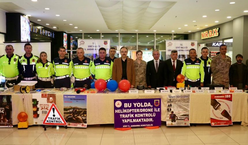 Siirt’te Trafik Haftası Farkındalık Etkinliği Düzenlendi