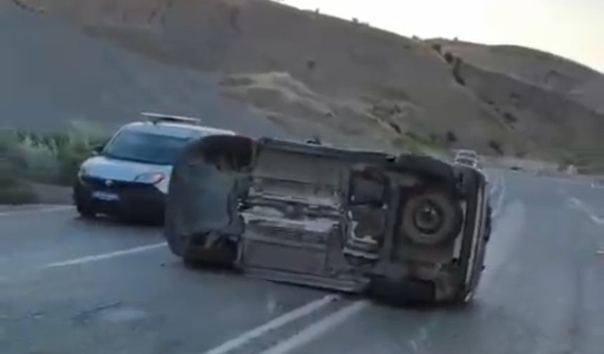 Siirt’te trafik kazası: 2 yaralı