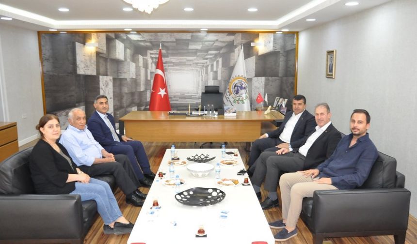 Mardin ve Şırnak Ticaret Odalarından Siirt TSO’ya Ziyaret