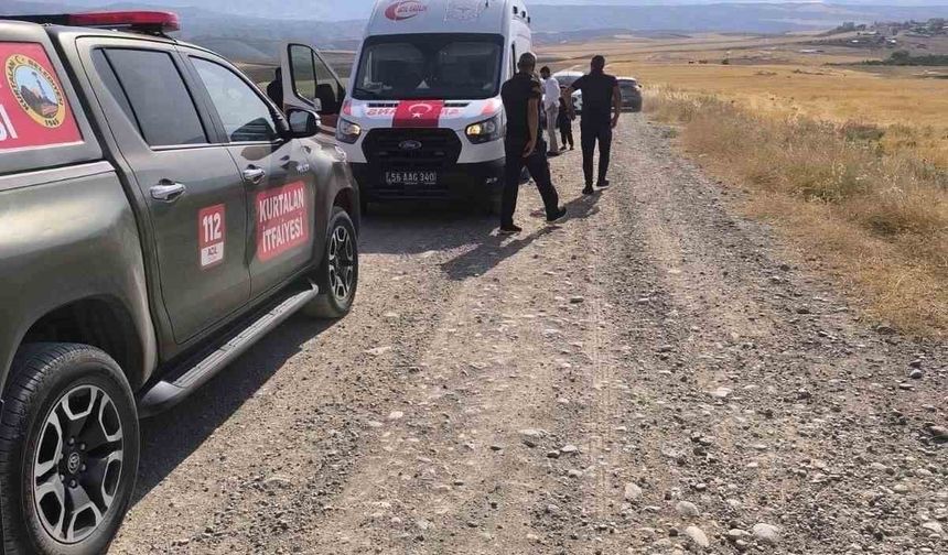 Siirt’te traktör kazası: 1 ölü
