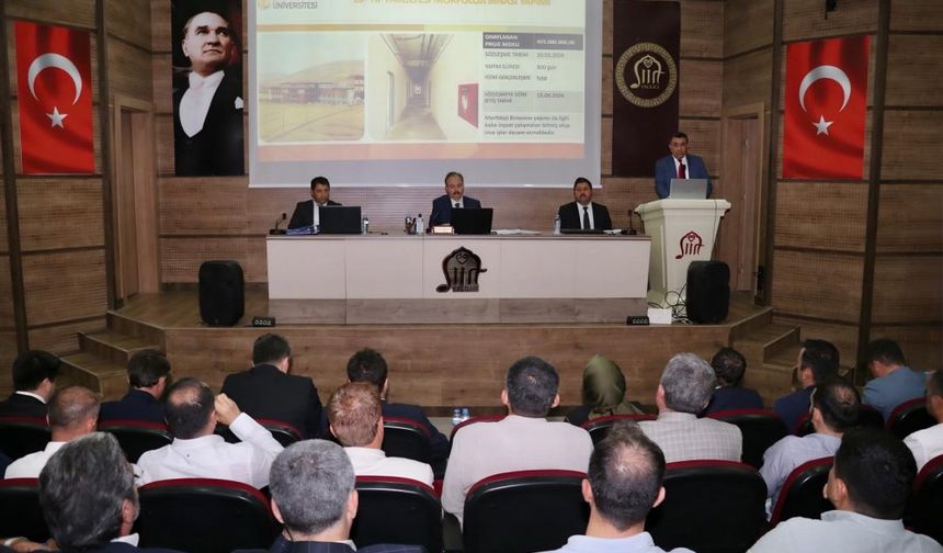 Siirt’te 2025 Yılı 3. Dönem İl Koordinasyon Kurulu Toplantısı Yapıldı