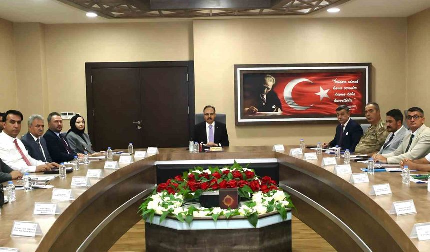 Siirt’te Ailenin Korunması ve Güçlendirilmesi İl Koordinasyon Kurulu toplantısı yapıldı