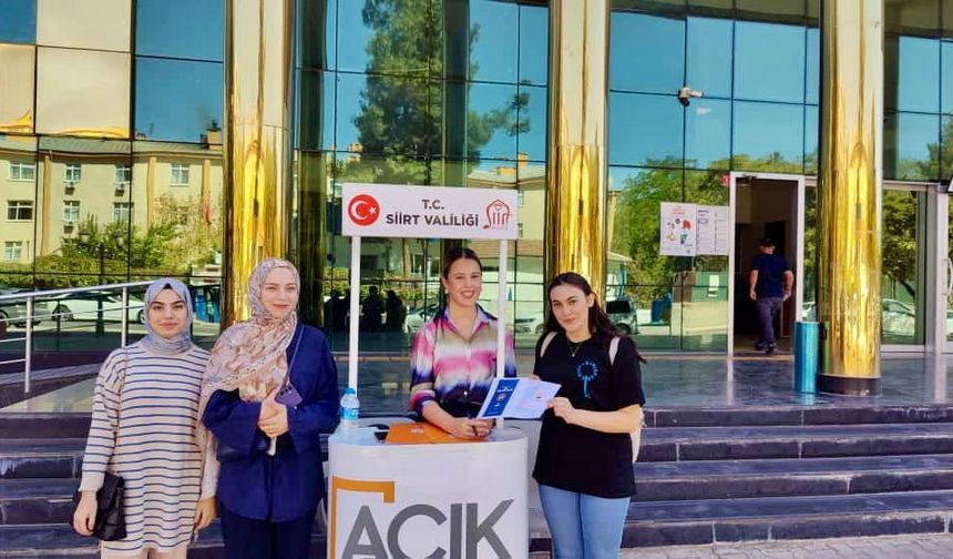 Siirt’te Kadına Karşı Şiddetle Mücadele Bilgilendirmesi