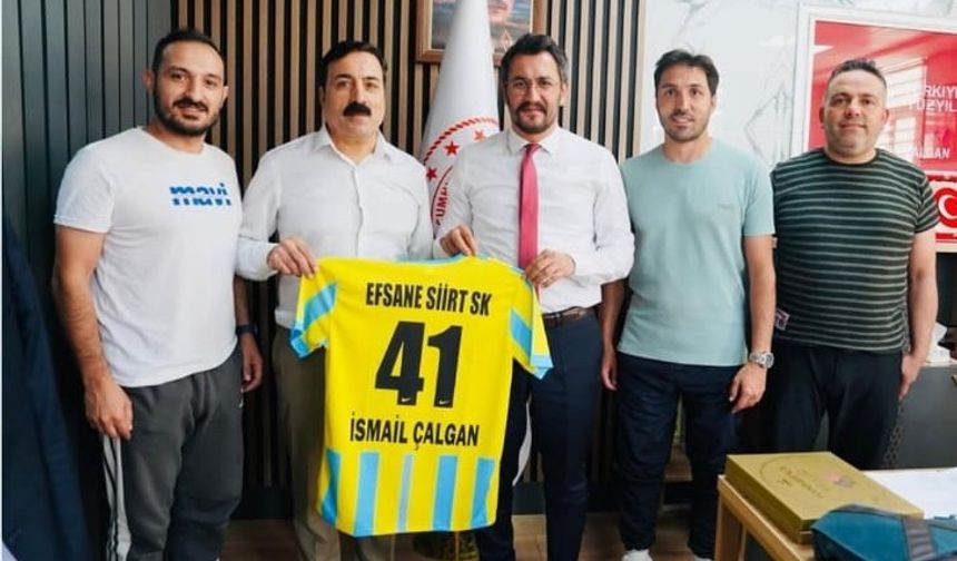Efsane Siirt Spor Kulübü’nden Anlamlı Ziyaret