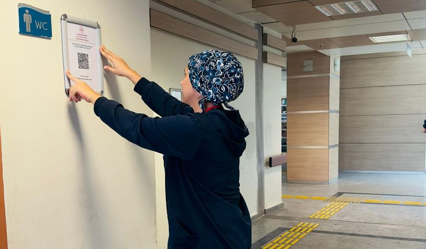 Siirt Eğitim ve Araştırma Hastanesi’nde QR Kodlu Temizlik Takip Sistemi